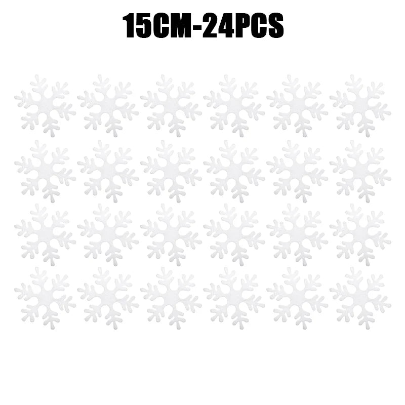 Christmas Decoration Foam Snowflake Christmas Tree Hanging Garland