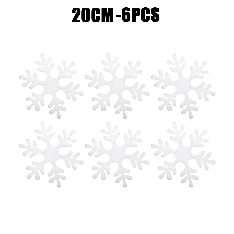 Christmas Decoration Foam Snowflake Christmas Tree Hanging Garland