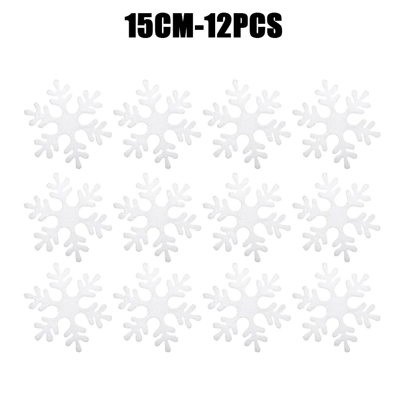 Christmas Decoration Foam Snowflake Christmas Tree Hanging Garland
