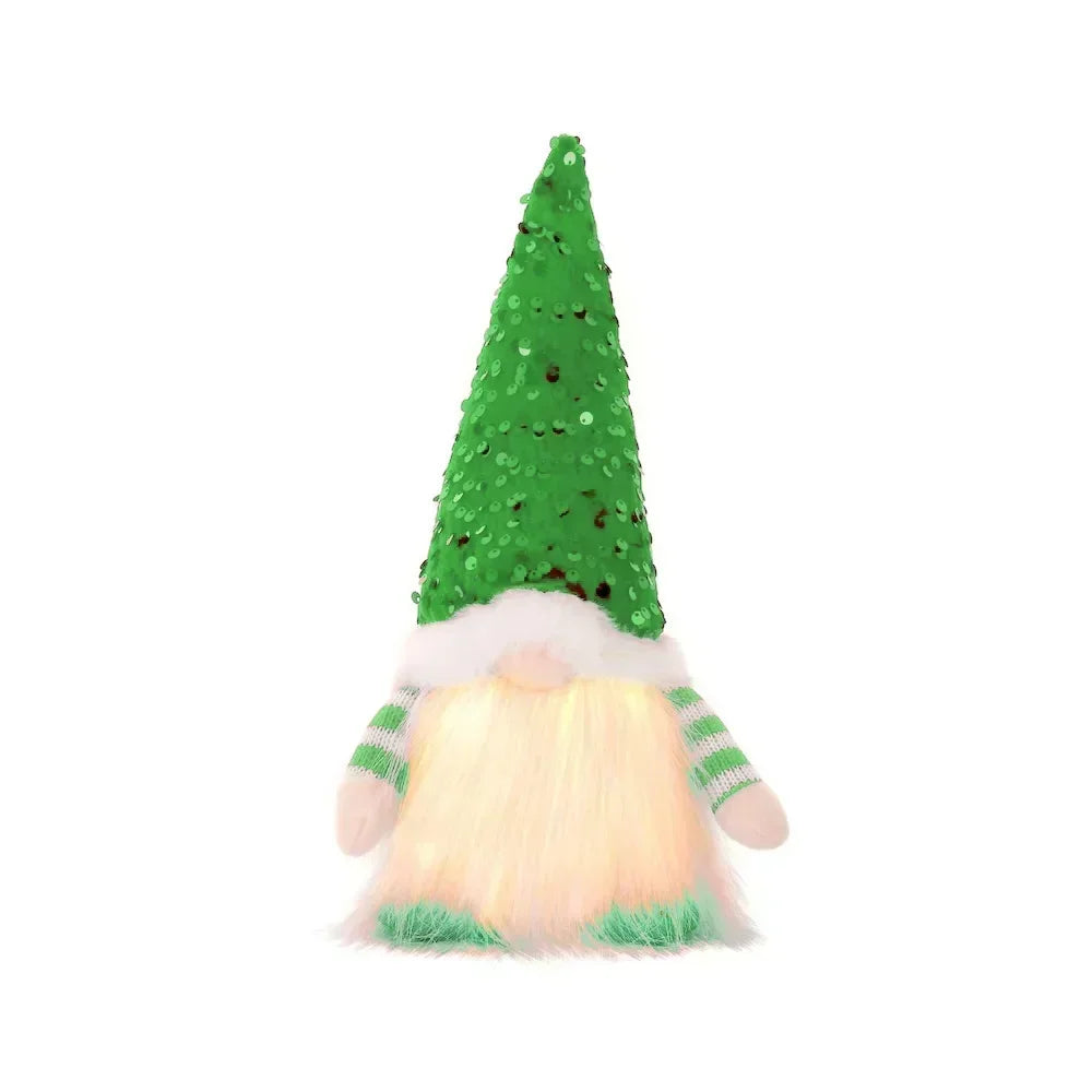 Christmas Decoration for Home Santa Claus Plush Doll 30cm Navidad Party Decor Xmas Ornaments New Year Gift