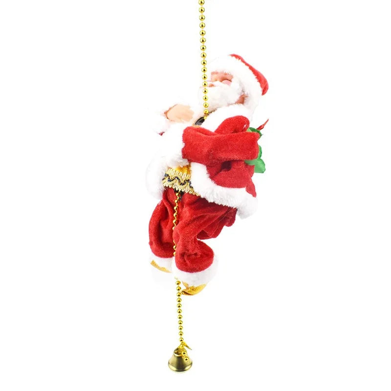 Climbing santa Rope Doll, Christmas Decoration Ornament