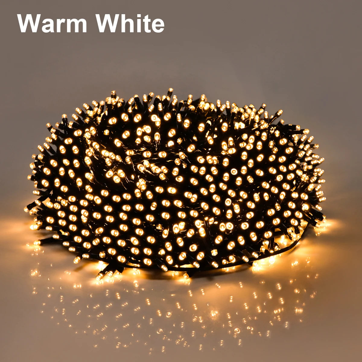 Waterproof Christmas Decoration LED String Lights, 24V EU/US Plug, Fairy Lights Garland for Outdoor Garden Room Decor