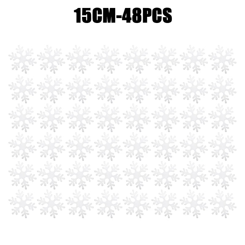 Christmas Decoration Foam Snowflake Christmas Tree Hanging Garland