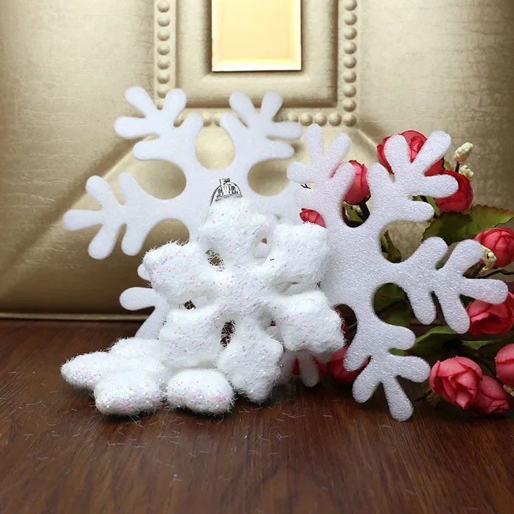 Christmas Decoration Foam Snowflake Christmas Tree Hanging Garland